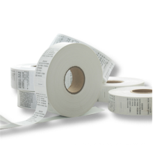 NX219 Factory Wholesale custom nylon taffeta ribbon printer ribbons for garment labels